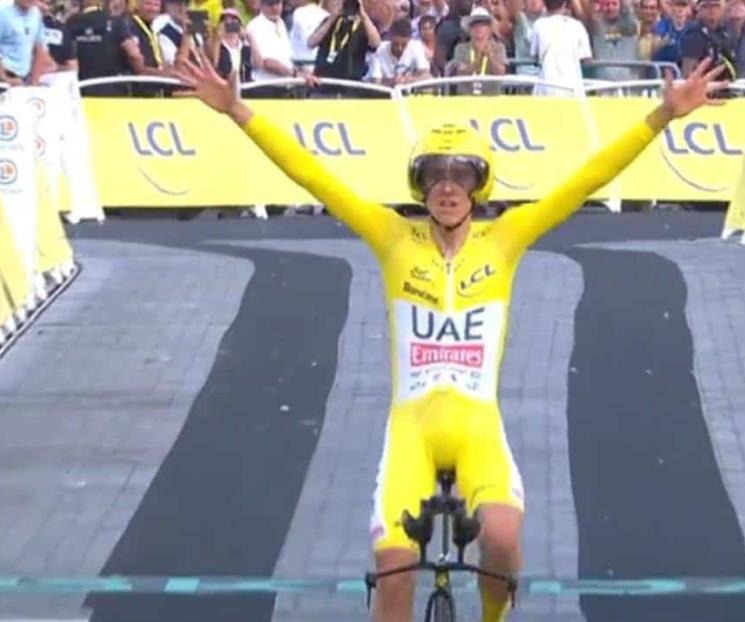 Conquista Tadej Pogacar el Tour de Francia