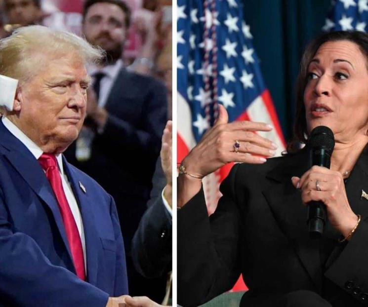 Trump reta a Kamala Harris a debatir varias veces por la presidencia