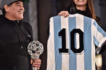Subastarán jersey de Maradona de semifinal en México 1996 