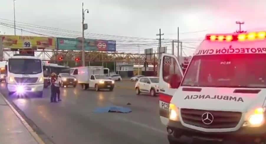 Atropellan a hombre cuando intentaba cruzar Avenida Sendero