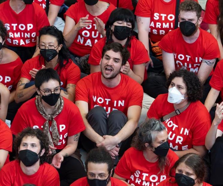 Detienen a 200 personas que protestan por visita de Netanyahu