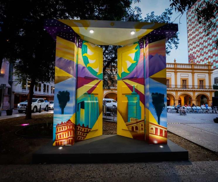 Comienzan con la instalación de las Puertas de Monterrey