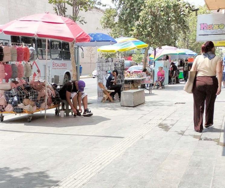 Tienen permiso solo el 10% de comerciantes del centro