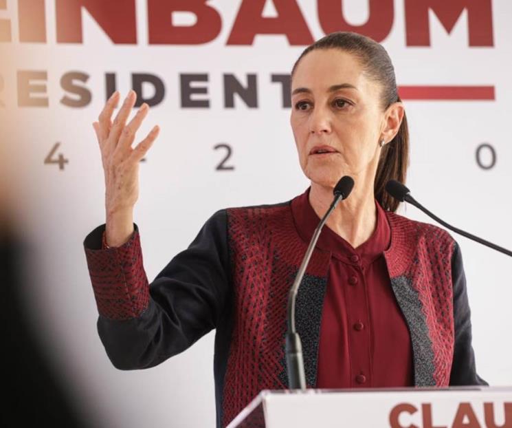 Discrepan Claudia y Trump sobre la seguridad Discrepan Claudia y Trump sobre la seguridad
