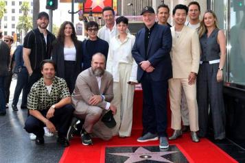 Ya tiene presidente de Marvel su estrella en el Paseo de la Fama