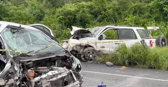 Choque deja 5 muertos y 6 heridos en Carretera Victoria - Monterrey Choque deja 5 muertos y 6 heridos en Carretera Victoria - Monterrey