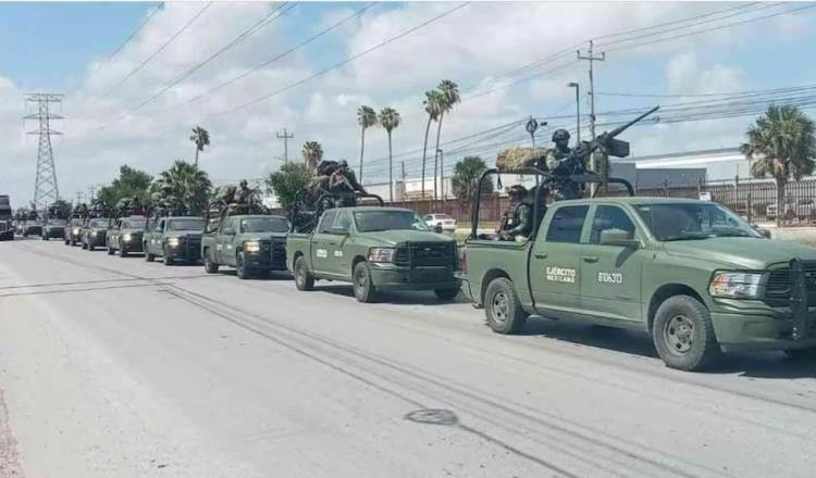 Despliega Sedena 100 elementos de élite en Nuevo Laredo Despliega Sedena 100 elementos de élite en Nuevo Laredo