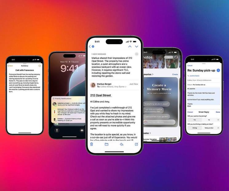 IA ya está ofreciendo su IA en algunos iPhone y Mac IA ya está ofreciendo su IA en algunos iPhone y Mac