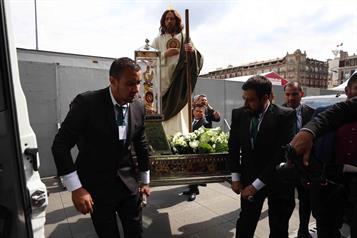 Llegan a México las reliquias de San Judas Tadeo