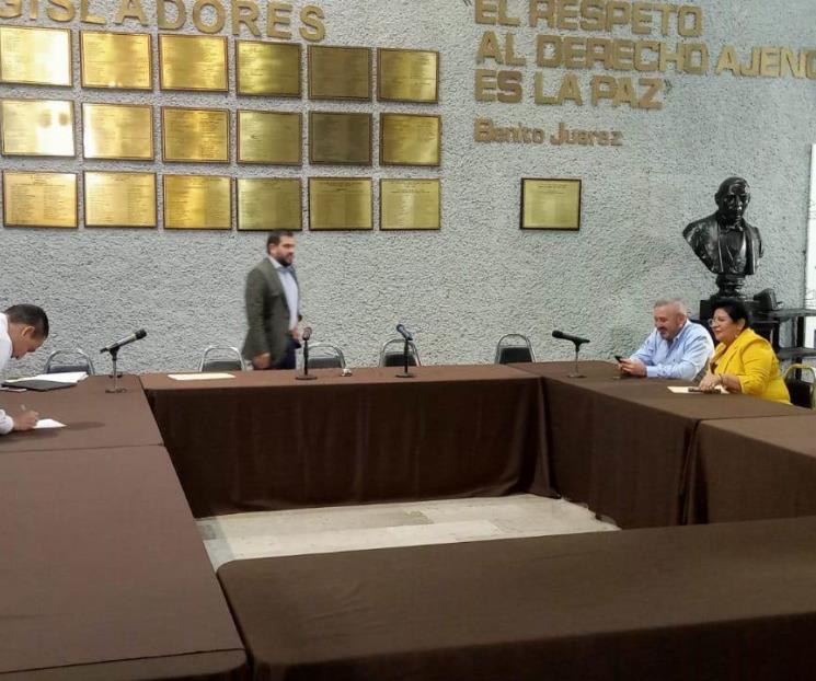 Cancelan sesión de Comisión por falta de quórum