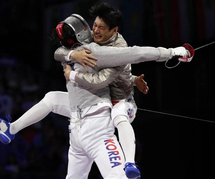 Corea del Sur gana en esgrima Corea del Sur gana en esgrima