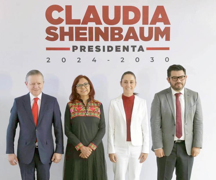 Presenta Sheinbaum las nuevas coordinaciones