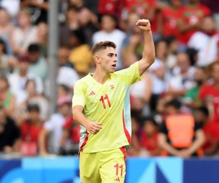 Vence España a Marruecos en Futbol y avanza a la Final Vence España a Marruecos en Futbol y avanza a la Final