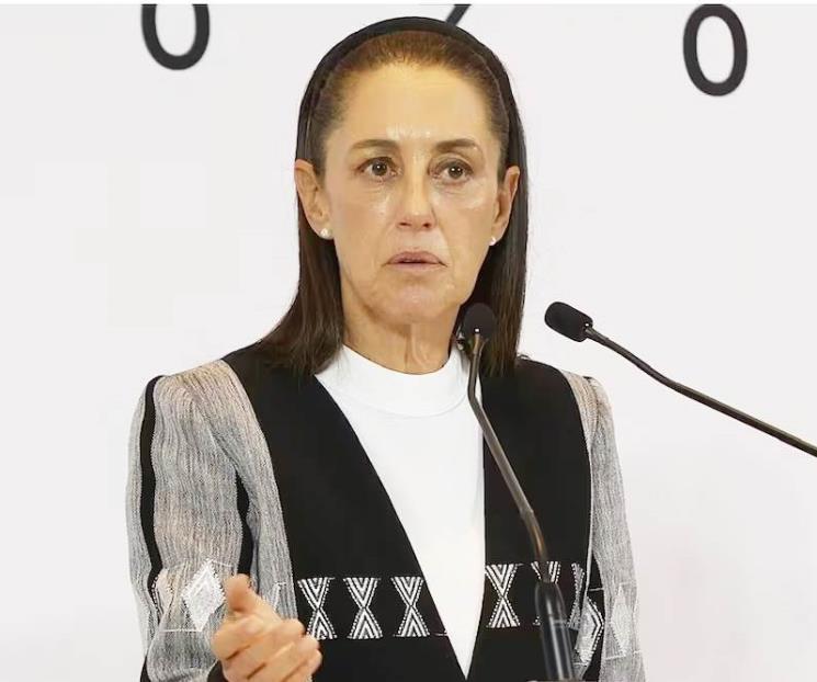 Afirma Sheinbaum que economía está fortalecida