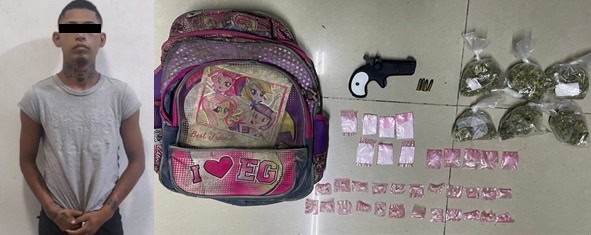 En diversos operativos realizados en zonas conflictivas del municipio de Santa Catarina, la policía municipal realizó el arresto de seis personas y aseguramiento de droga, armas y vehículos robados.