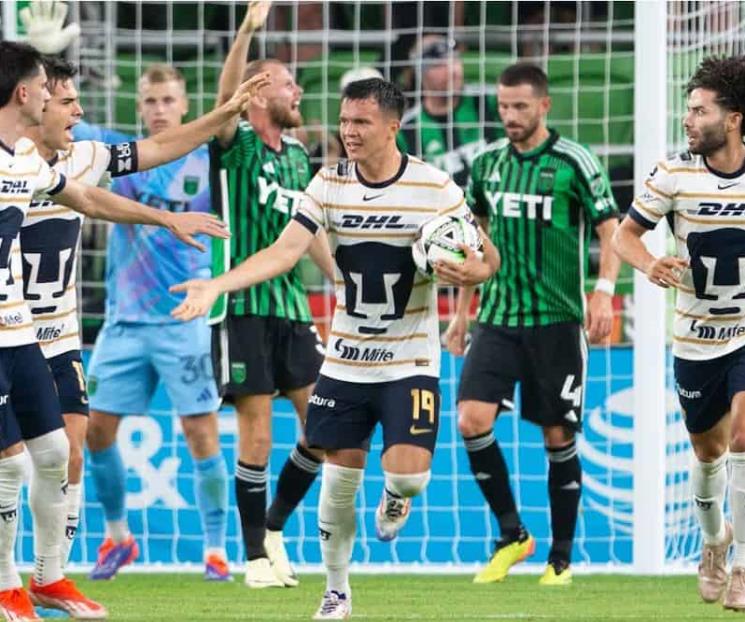 Pumas se mete a octavos en la Leagues Cup