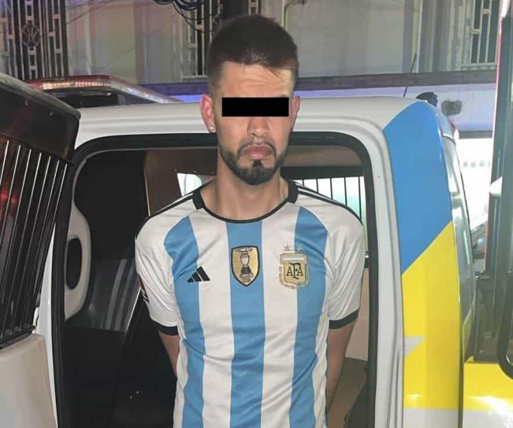 Sorprenden a sujeto con droga