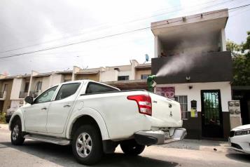 Refuerza Escobedo fumigaci&oacute;n contra el dengue