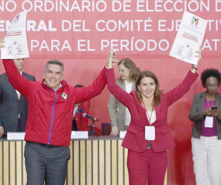 Es reelecto ‘Alito’ Moreno como presidente nacional del PRI Es reelecto ‘Alito’ Moreno como presidente nacional del PRI