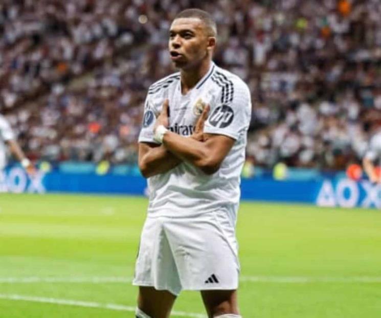 Real Madrid gana la Supercopa de Europa con gol de Mbappé