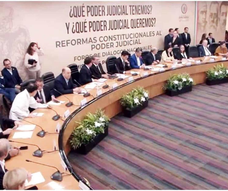 Diálogos de reforma al PJ fueron solo una simulación: Héctor Saúl Diálogos de reforma al PJ fueron solo una simulación: Héctor Saúl