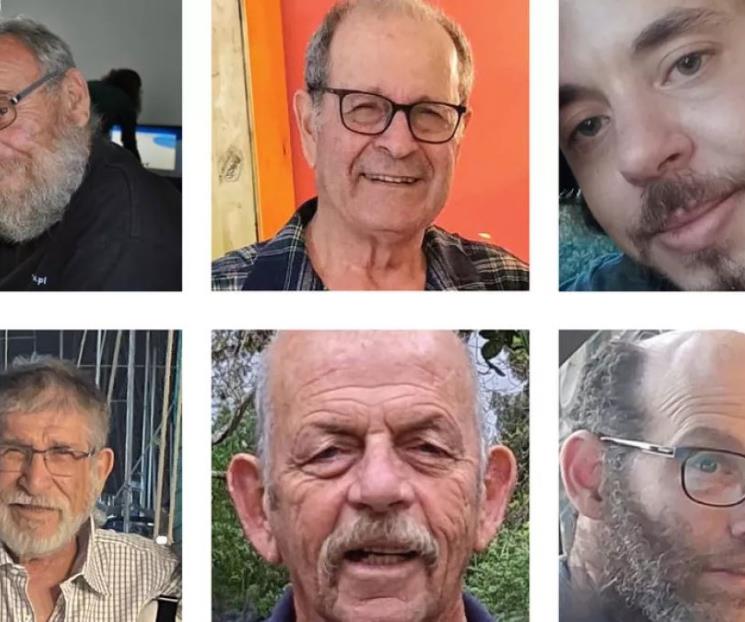 Afirma Israel recuperar los cadáveres de seis rehenes en Gaza Afirma Israel recuperar los cadáveres de seis rehenes en Gaza