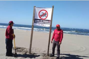 Restringen acceso a playas en Mazatlán tras rescate de turistas