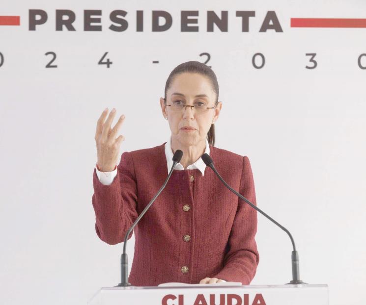 Responde Sheinbaum a críticas de Salazar Responde Sheinbaum a críticas de Salazar