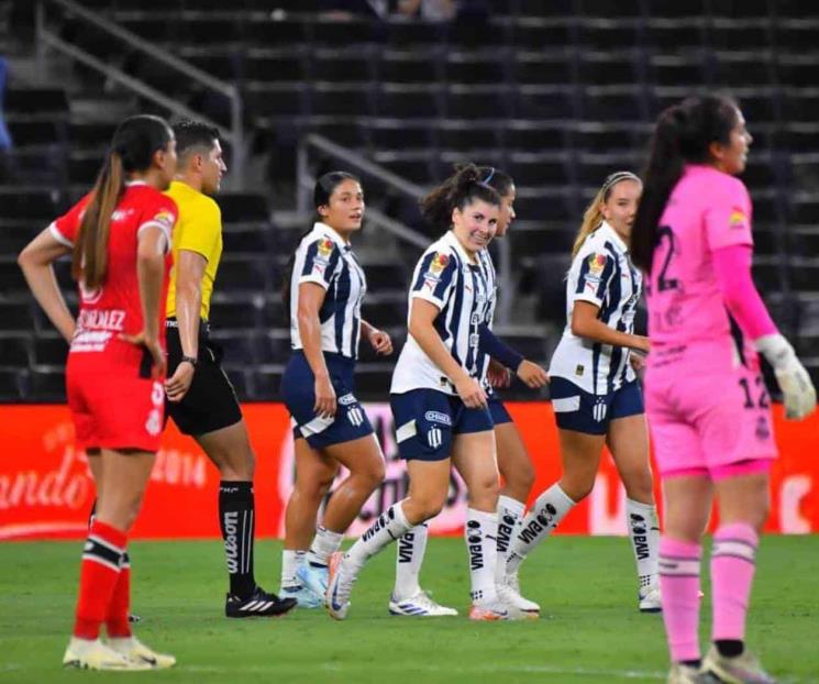 Golea Rayadas en casa a Toluca Golea Rayadas en casa a Toluca