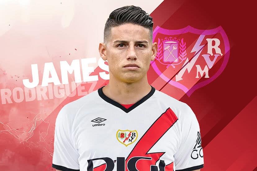 Firma James Rodríguez con el Rayo Vallecano Firma James Rodríguez con el Rayo Vallecano