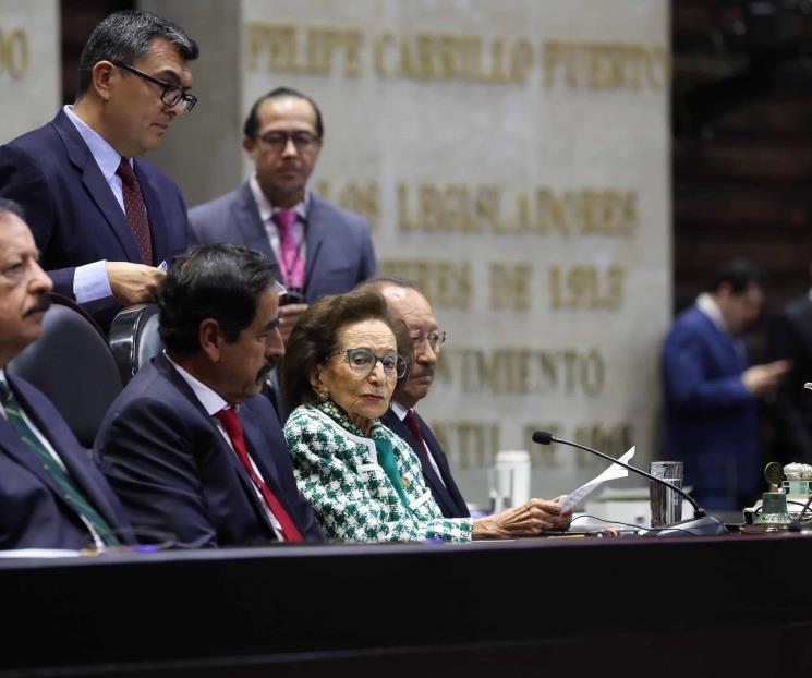 Ifigenia Martínez rinde protesta como presidenta de Diputados Ifigenia Martínez rinde protesta como presidenta de Diputados