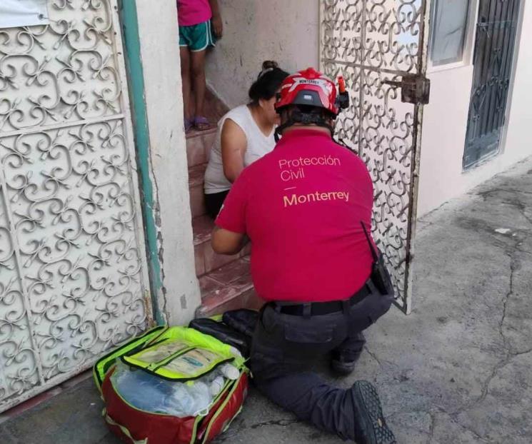 Sufre mujer quemaduras por flamazo en tanque de gas Sufre mujer quemaduras por flamazo en tanque de gas