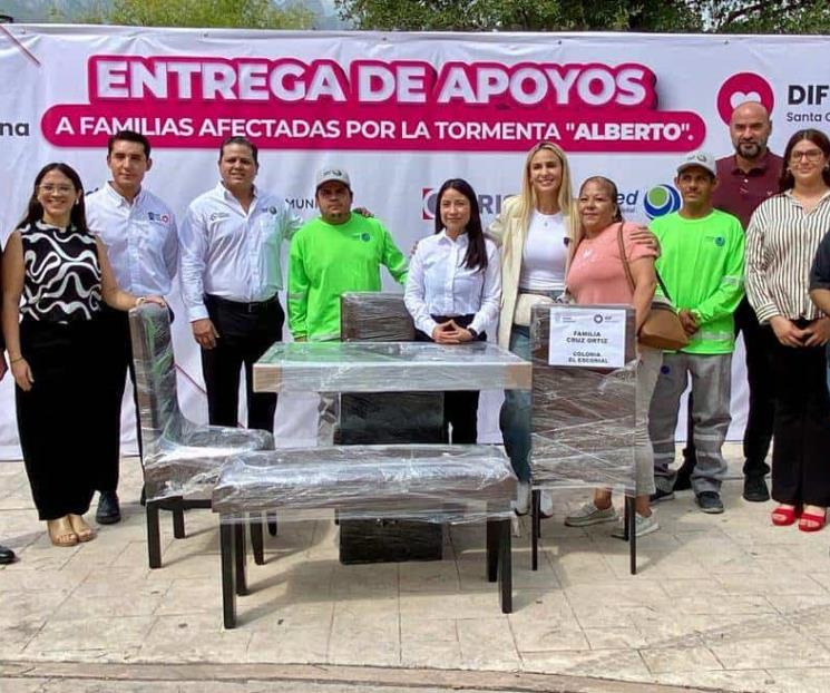 Entrega SC enseres domésticos a damnificados por ‘Alberto’ Entrega SC enseres domésticos a damnificados por ‘Alberto’