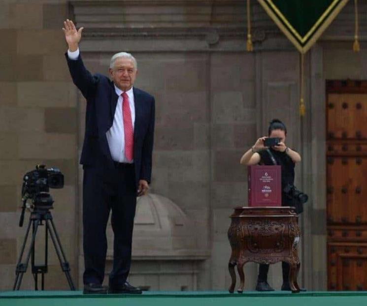 Asegura AMLO que termina su gobierno con la conciencia tranquila Asegura AMLO que termina su gobierno con la conciencia tranquila