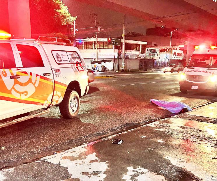 Muere hombre atropellado en el Centro Muere hombre atropellado en el Centro