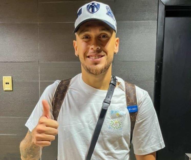 Llegó Lucas Ocampos a Monterrey Llegó Lucas Ocampos a Monterrey