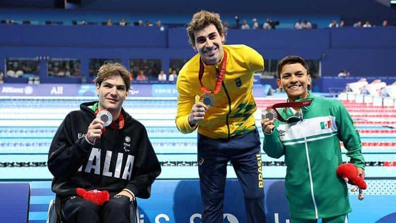 Gana Jesús Gutiérrez bronce en paranatación Gana Jesús Gutiérrez bronce en paranatación