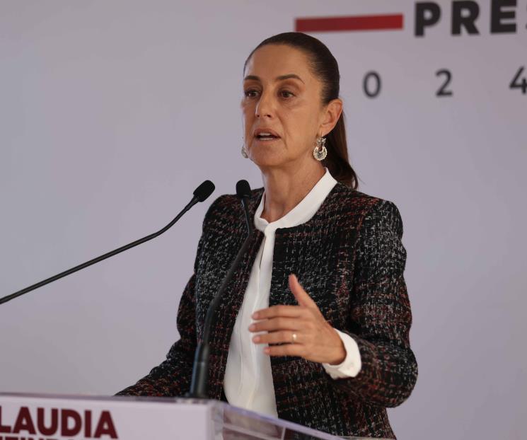 Voy a vivir en Palacio Nacional: Sheinbaum