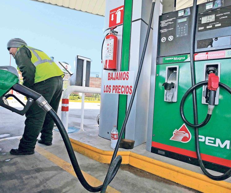 Profeco reporta 0% de incentivo fiscal para combustibles esta semana