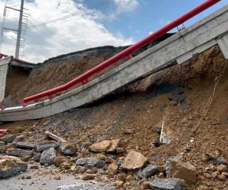 Inicia SP reparación del puente Morones Prieto-Jiménez Inicia SP reparación del puente Morones Prieto-Jiménez