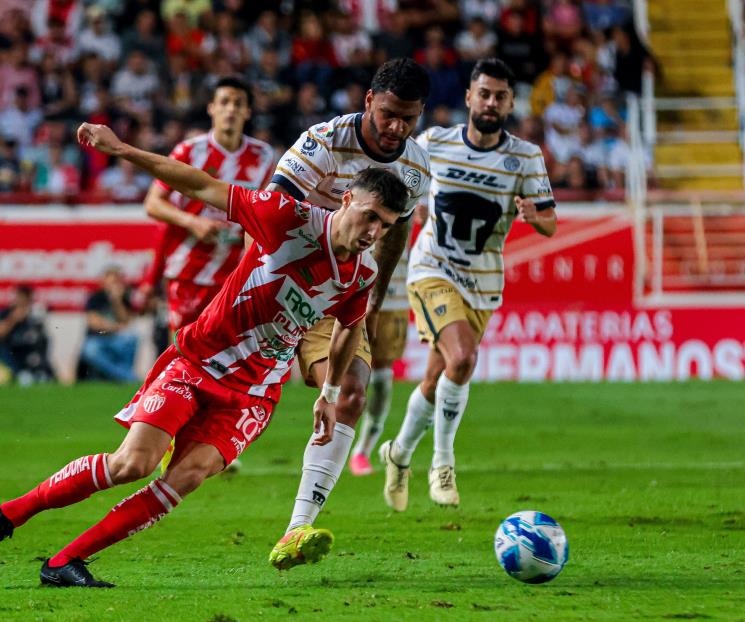 Se impone Necaxa a Pumas