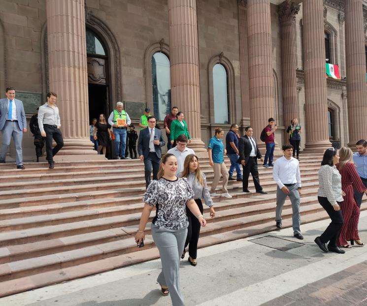 Participan 17 mil edificios públicos y privados de NL en simulacro Participan 17 mil edificios públicos y privados de NL en simulacro
