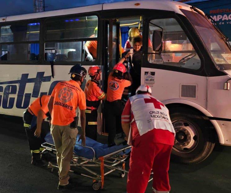 Mujer pierde el brazo en accidente vial en SC Mujer pierde el brazo en accidente vial en SC