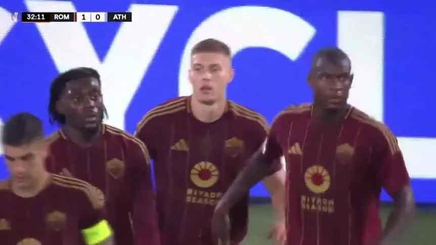 La Roma inicia con empate en la Europa League La Roma inicia con empate en la Europa League