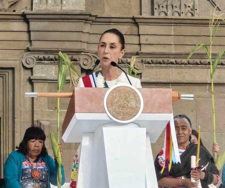 Claudia Sheinbaum ofrece discurso en el Zócalo tras toma de protesta Claudia Sheinbaum ofrece discurso en el Zócalo tras toma de protesta