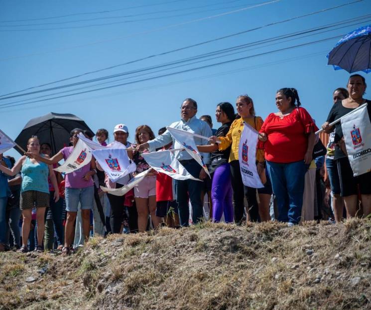 Da Mijes banderazo inicial a construcción de pluvial Da Mijes banderazo inicial a construcción de pluvial