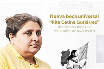 Anuncian nueva beca para educaci&oacute;n b&aacute;sica