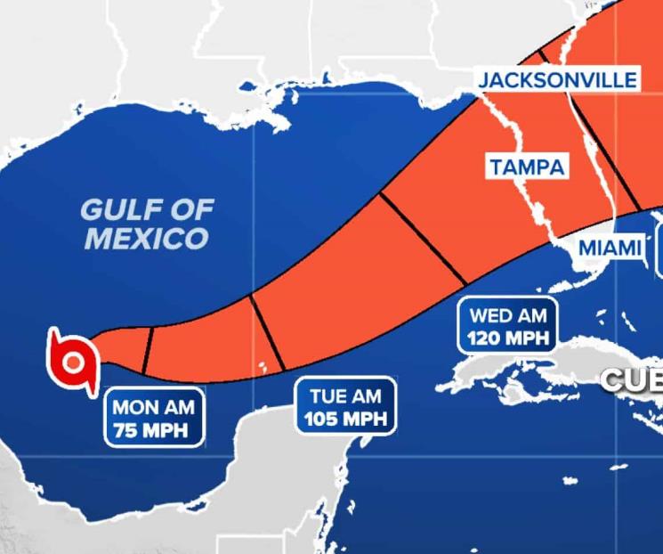 Se convierte ‘Milton’ en huracán; amenza Florida
