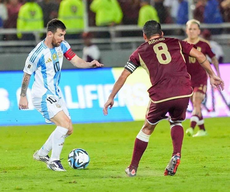 Argentina no puede con Venezuela y empatan en eliminatorias Conmebol