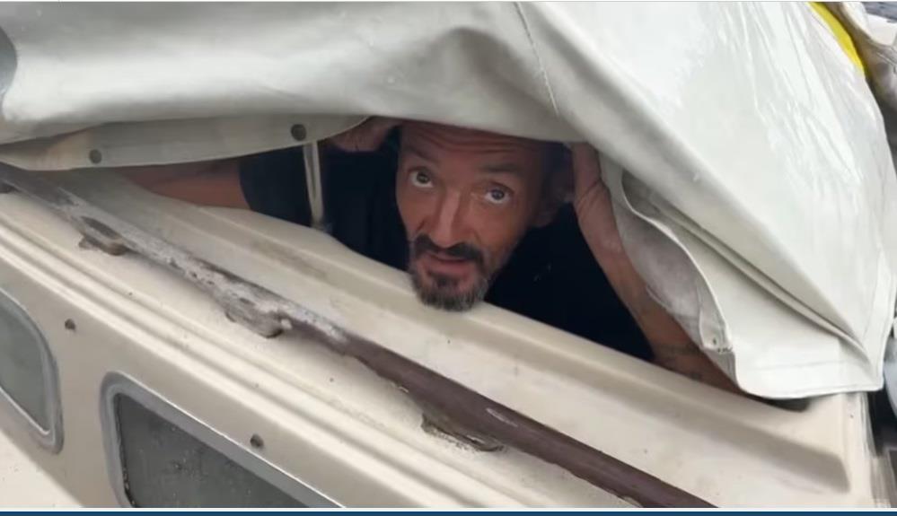 Teniente Dan sobrevive al huracán Milton